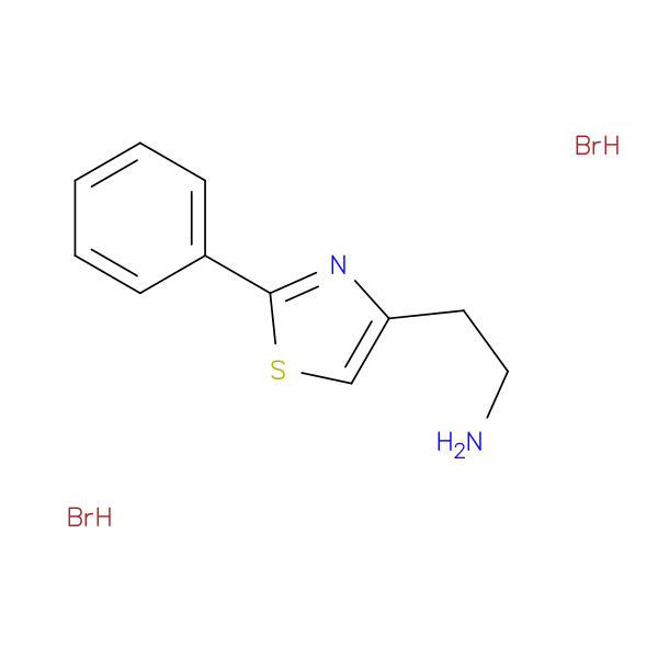 2-(2-phenyl-1,3-thiazol-4-yl)ethan-1-amine dihydrobromide