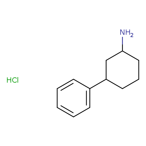 Cyclohexanamine, 3-phenyl-, hydrochloride (1:1)
