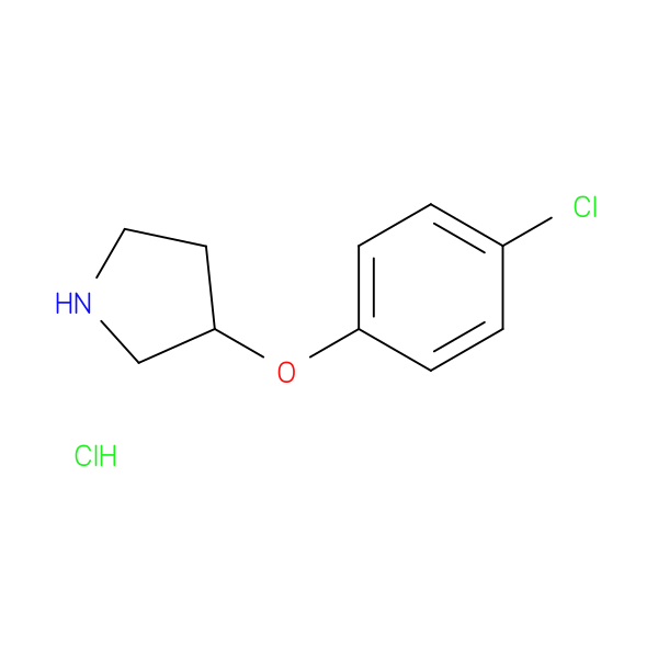 3-(4-Chlorophenoxy)pyrrolidine hydrochloride