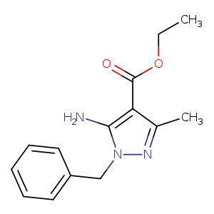 ethyl 5-amino-1-benzyl-3-methyl-1H-pyrazole-4-carboxylate
