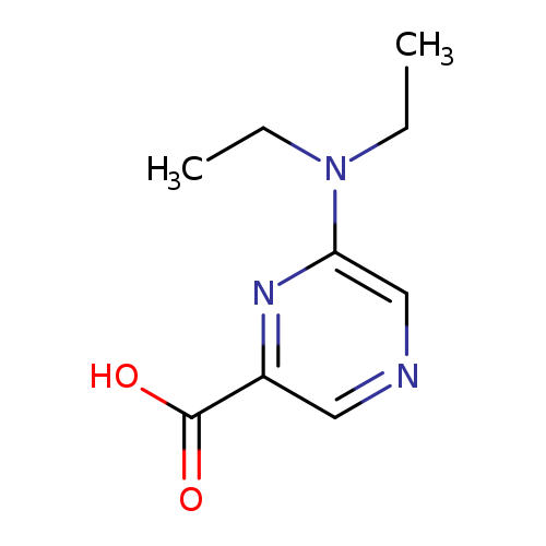 6-(Diethylamino)-2-pyrazinecarboxylic acid