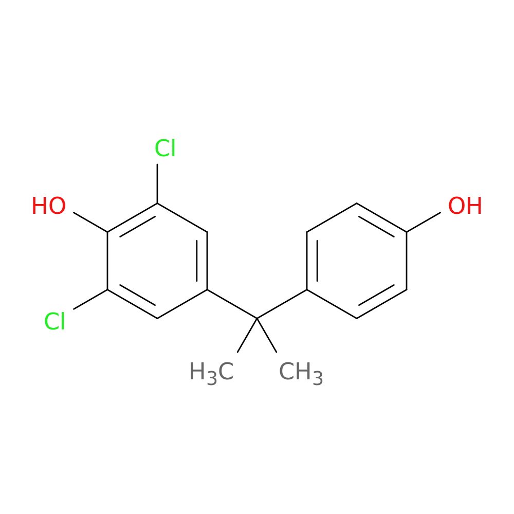 Phenol, 2,6-dichloro-4-[1-(4-hydroxyphenyl)-1-methylethyl]-
