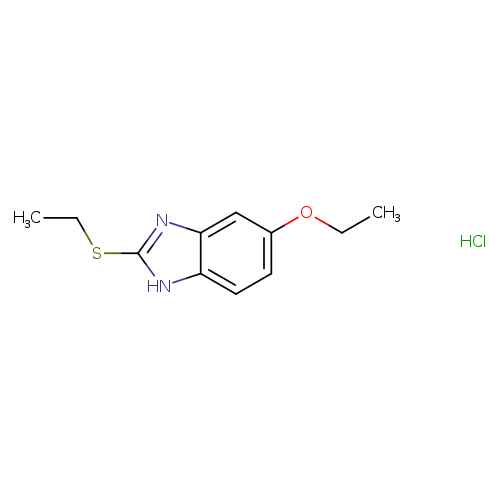 5-ethoxy-2-(ethylsulfanyl)-1H-1,3-benzodiazole hydrochloride