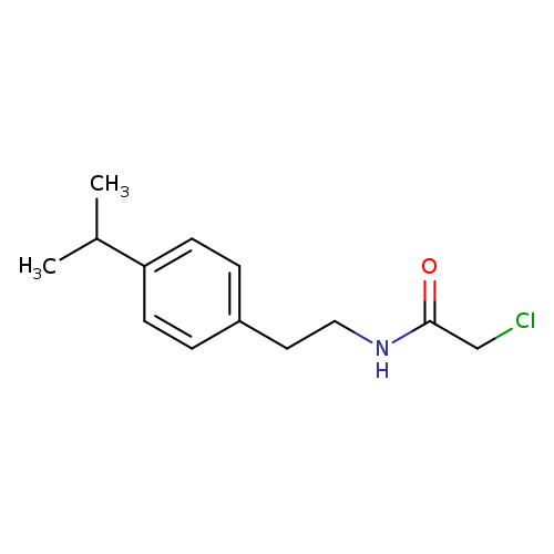 2-chloro-N-[2-(4-isopropylphenyl)ethyl]acetamide