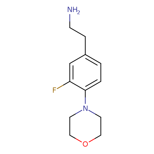 2-[3-fluoro-4-(morpholin-4-yl)phenyl]ethan-1-amine
