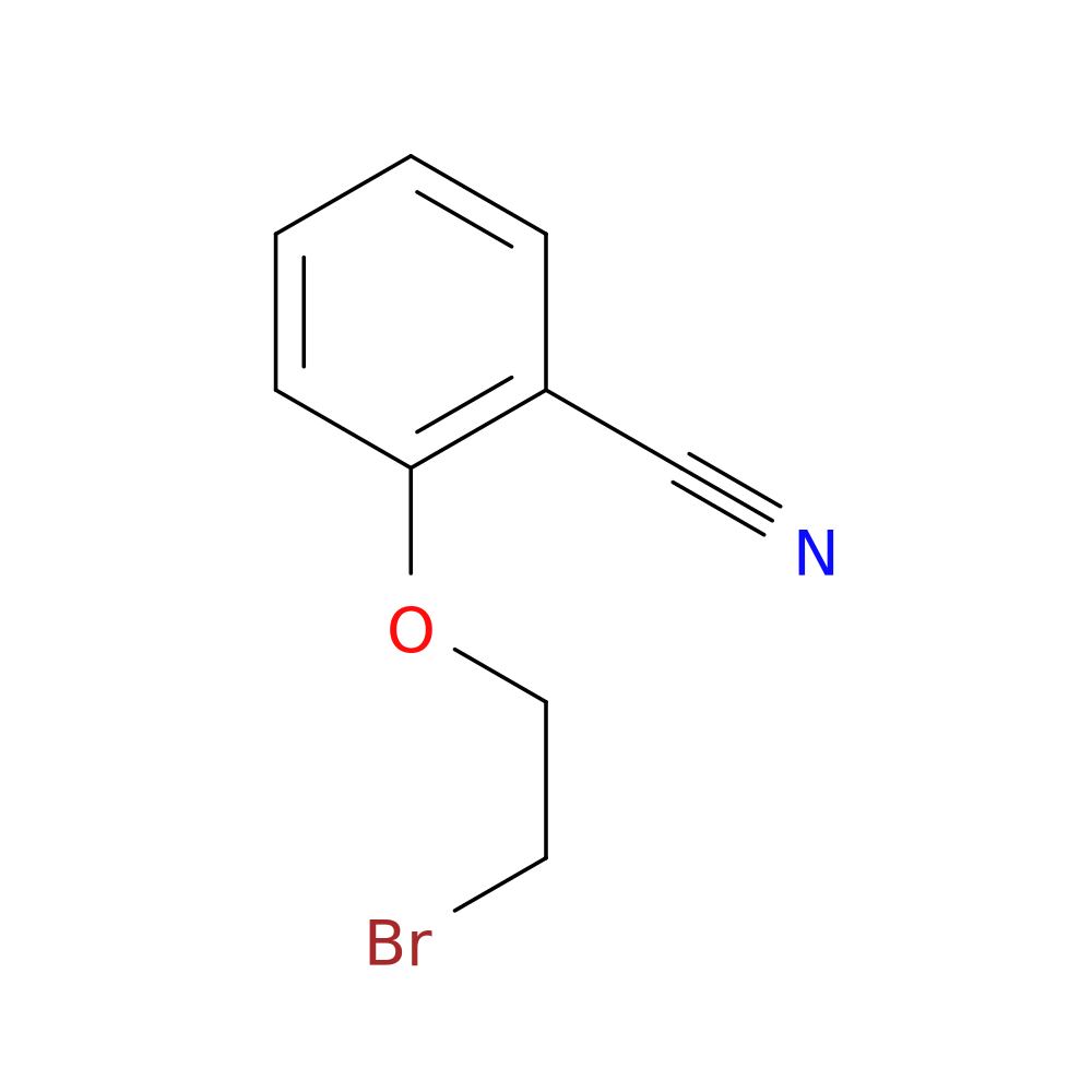 2-(2-bromoethoxy)benzonitrile