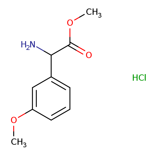 Methyl amino(3-methoxyphenyl)acetate hydrochloride