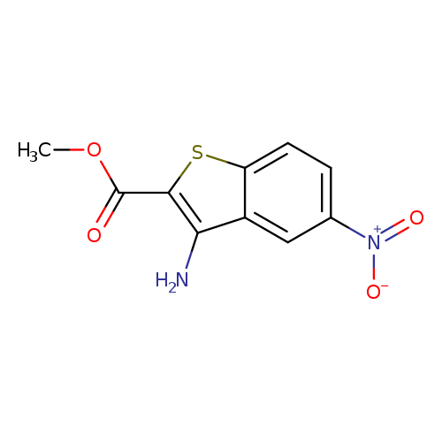 3-Amino-5-nitro-benzo[b]thiophene-2-carboxylic acid methyl ester
