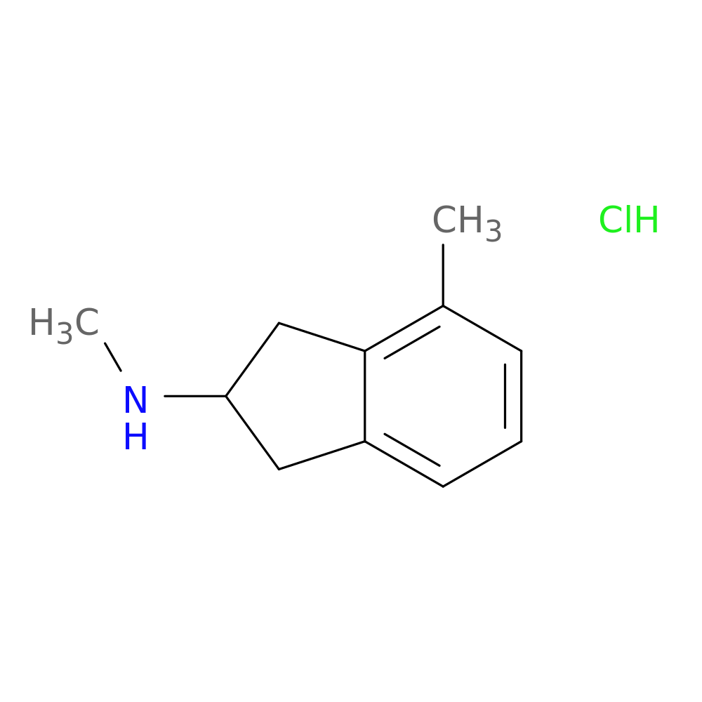 N,4-dimethyl-2,3-dihydro-1H-inden-2-amine hydrochloride