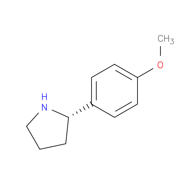 (S)-2-(4-Methoxyphenyl)pyrrolidine