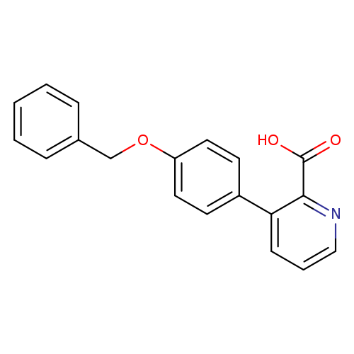 3-(4-Benzyloxyphenyl)picolinic acid