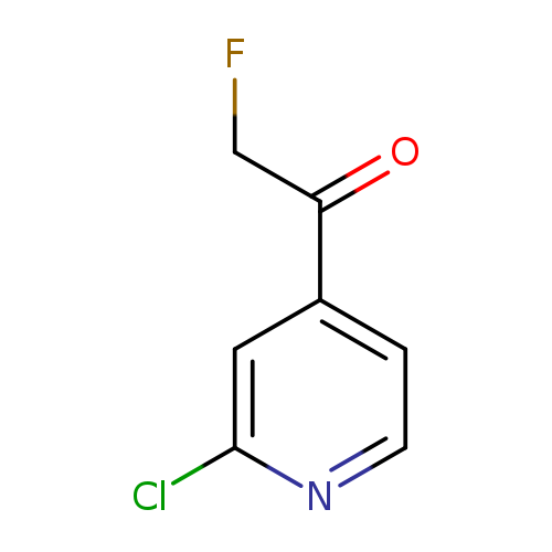 1-(2-chloropyridin-4-yl)-2-fluoroethan-1-one