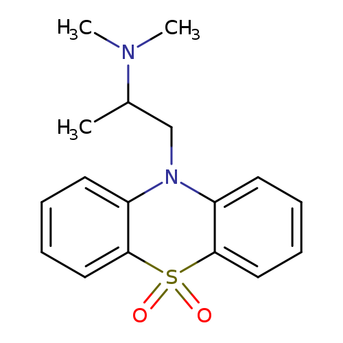 10H-Phenothiazine-10-ethanamine, N,N,α-trimethyl-, 5,5-dioxide