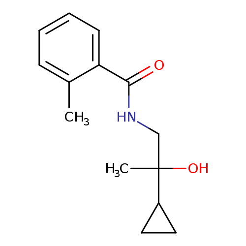 N-(2-cyclopropyl-2-hydroxypropyl)-2-methylbenzamide