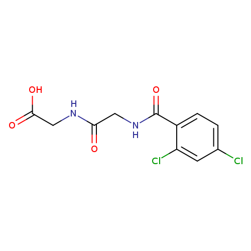 2-{2-[(2,4-dichlorophenyl)formamido]acetamido}acetic acid