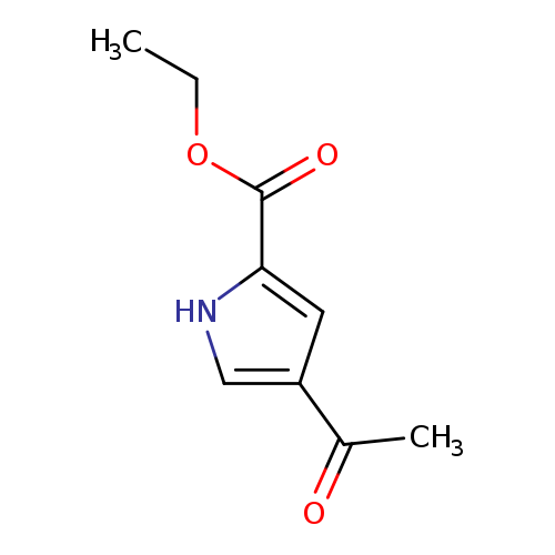 1H-Pyrrole-2-carboxylic acid, 4-acetyl-, ethyl ester