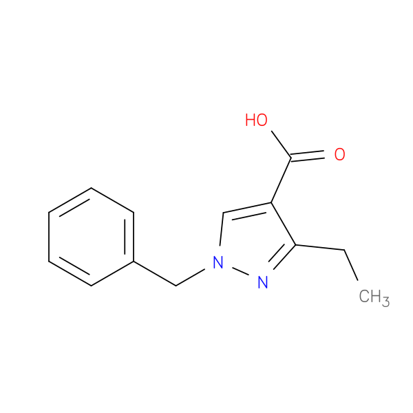 1-benzyl-3-ethyl-1H-pyrazole-4-carboxylic acid