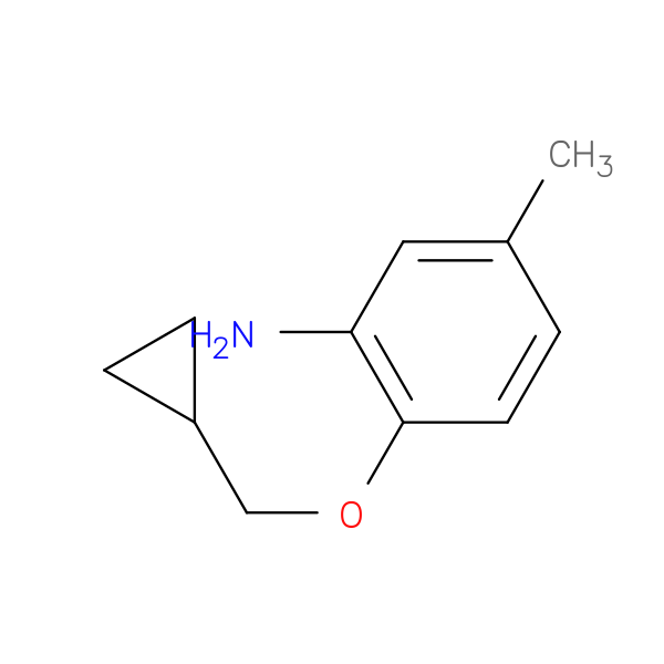 2-(Cyclopropylmethoxy)-5-methylaniline