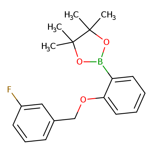 1,3,2-Dioxaborolane, 2-[2-[(3-fluorophenyl)methoxy]phenyl]-4,4,5,5-tetramethyl-
