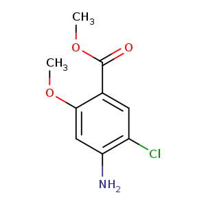 Benzoic acid, 4-amino-5-chloro-2-methoxy-, methyl ester