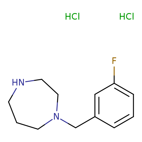 1-(3-fluorobenzyl)-1,4-diazepane dihydrochloride