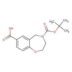 4-(tert-Butoxycarbonyl)-2,3,4,5-tetrahydro-1,4-benzoxazepine-7-carboxylic acid