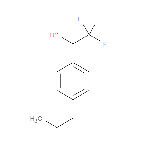 2,2,2-Trifluoro-1-(4-propylphenyl)ethan-1-ol
