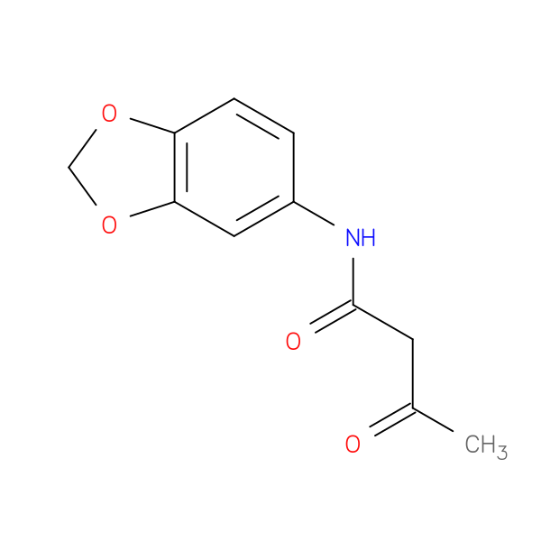 N-(Benzo[d][1,3]dioxol-5-yl)-3-oxobutanamide