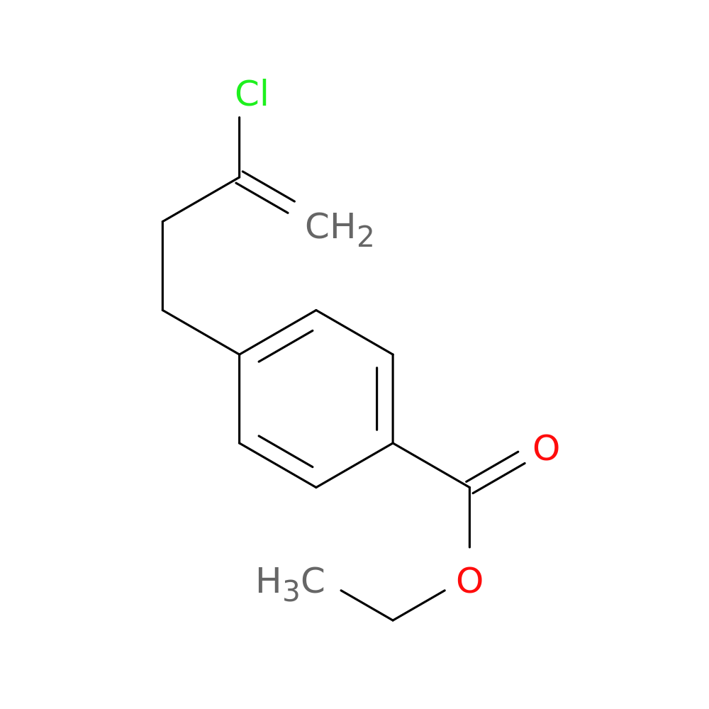 4-(4-Carboethoxyphenyl)-2-chloro-1-butene