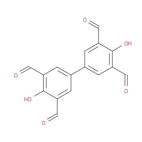 4,4'-Dihydroxy-[1,1'-biphenyl]-3,3',5,5'-tetracarbaldehyde