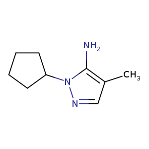1-Cyclopentyl-4-methyl-1H-pyrazol-5-amine