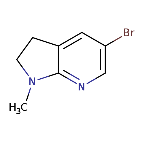 5-BROMO-1-METHYL-2,3-DIHYDRO-1H-PYRROLO[2,3-B]PYRIDINE
