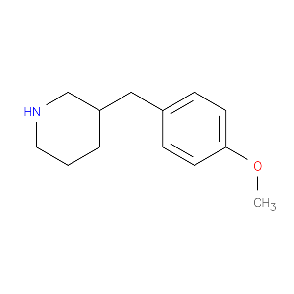 3-(4-Methoxy-benzyl)-piperidine