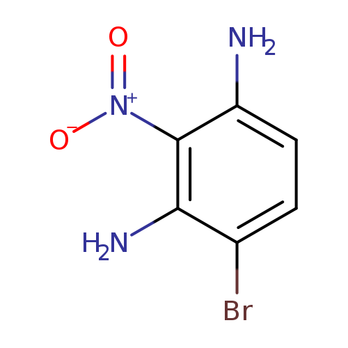 4-Bromo-2-nitrobenzene-1,3-diamine