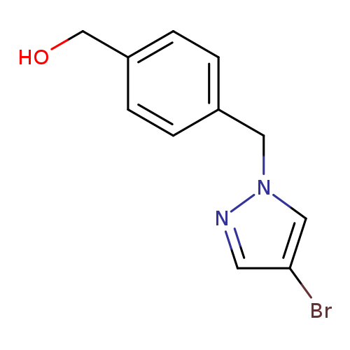 {4-[(4-Bromo-1H-pyrazol-1-yl)methyl]phenyl}methanol