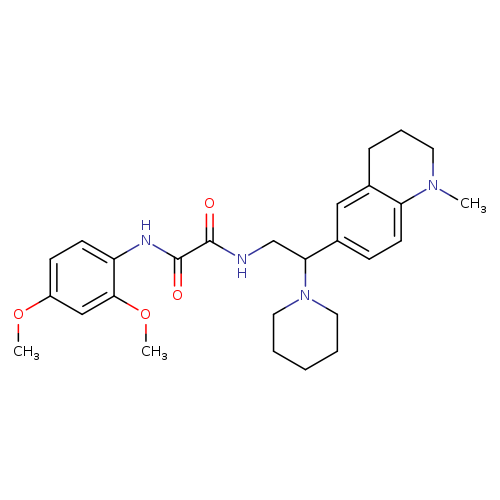 N'-(2,4-dimethoxyphenyl)-N-[2-(1-methyl-1,2,3,4-tetrahydroquinolin-6-yl)-2-(piperidin-1-yl)ethyl]ethanediamide