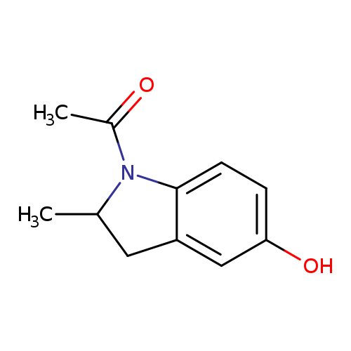 1-(2,3-Dihydro-5-hydroxy-2-Methyl-1H-indol-1-yl)-ethanone