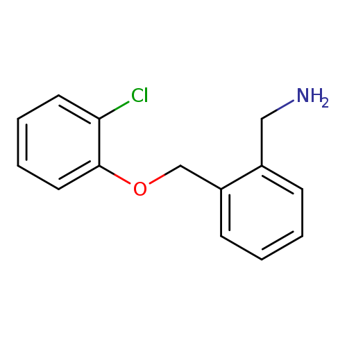 [2-(2-chlorophenoxymethyl)phenyl]methanamine