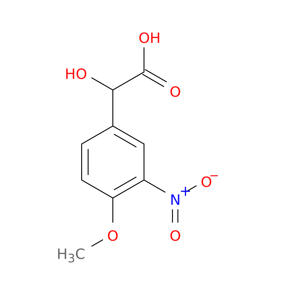 2-hydroxy-2-(4-methoxy-3-nitrophenyl)acetic acid