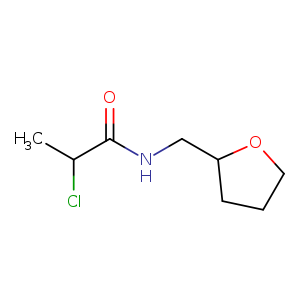2-chloro-N-[(oxolan-2-yl)methyl]propanamide