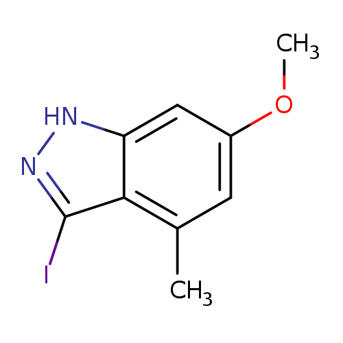 3-IODO-6-METHOXY-4-METHYL (1H)INDAZOLE