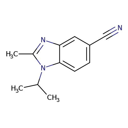 1-Isopropyl-2-methyl-1,3-benzodiazole-5-carbonitrile