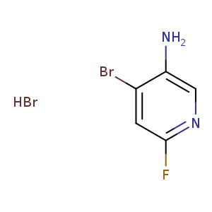 4-bromo-6-fluoro-pyridin-3-amine;hydrobromide