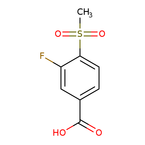 3-Fluoro-4-(methylsulphonyl)benzoic acid