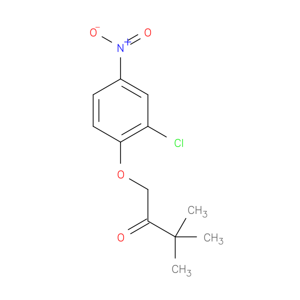1-(2-chloro-4-nitrophenoxy)-3,3-dimethylbutan-2-one