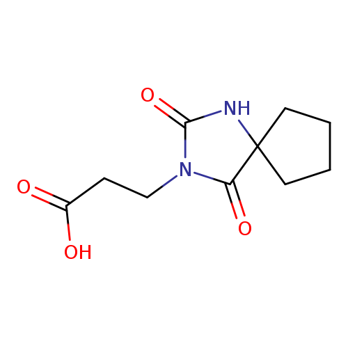 3-(2,4-Dioxo-1,3-diaza-spiro[4.4]non-3-yl)-propionic acid