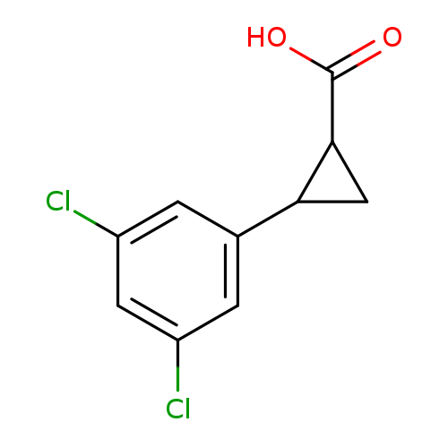 2-(3,5-Dichlorophenyl)cyclopropane-1-carboxylic acid