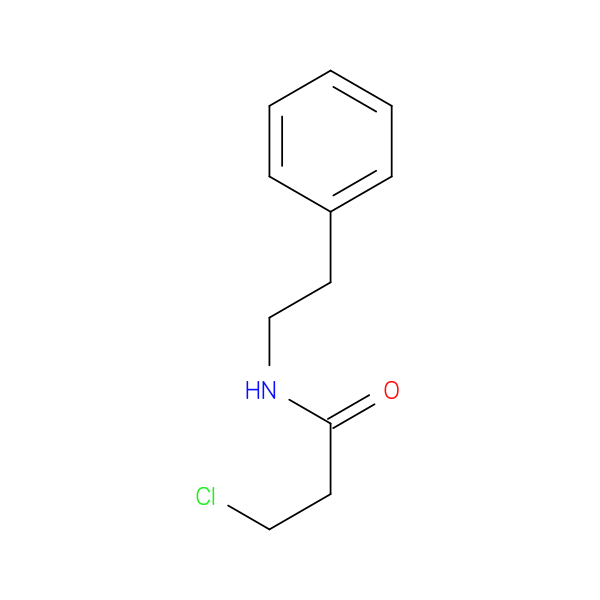 3-chloro-N-(2-phenylethyl)propanamide