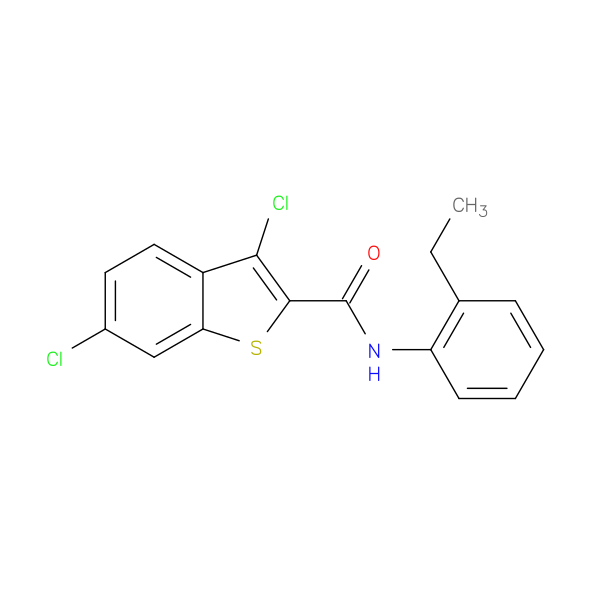 3,6-Dichloro-N-(2-ethylphenyl)benzo[b]thiophene-2-carboxamide