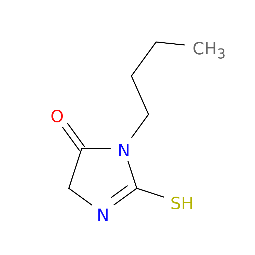 3-Butyl-2-thioxoimidazolidin-4-one